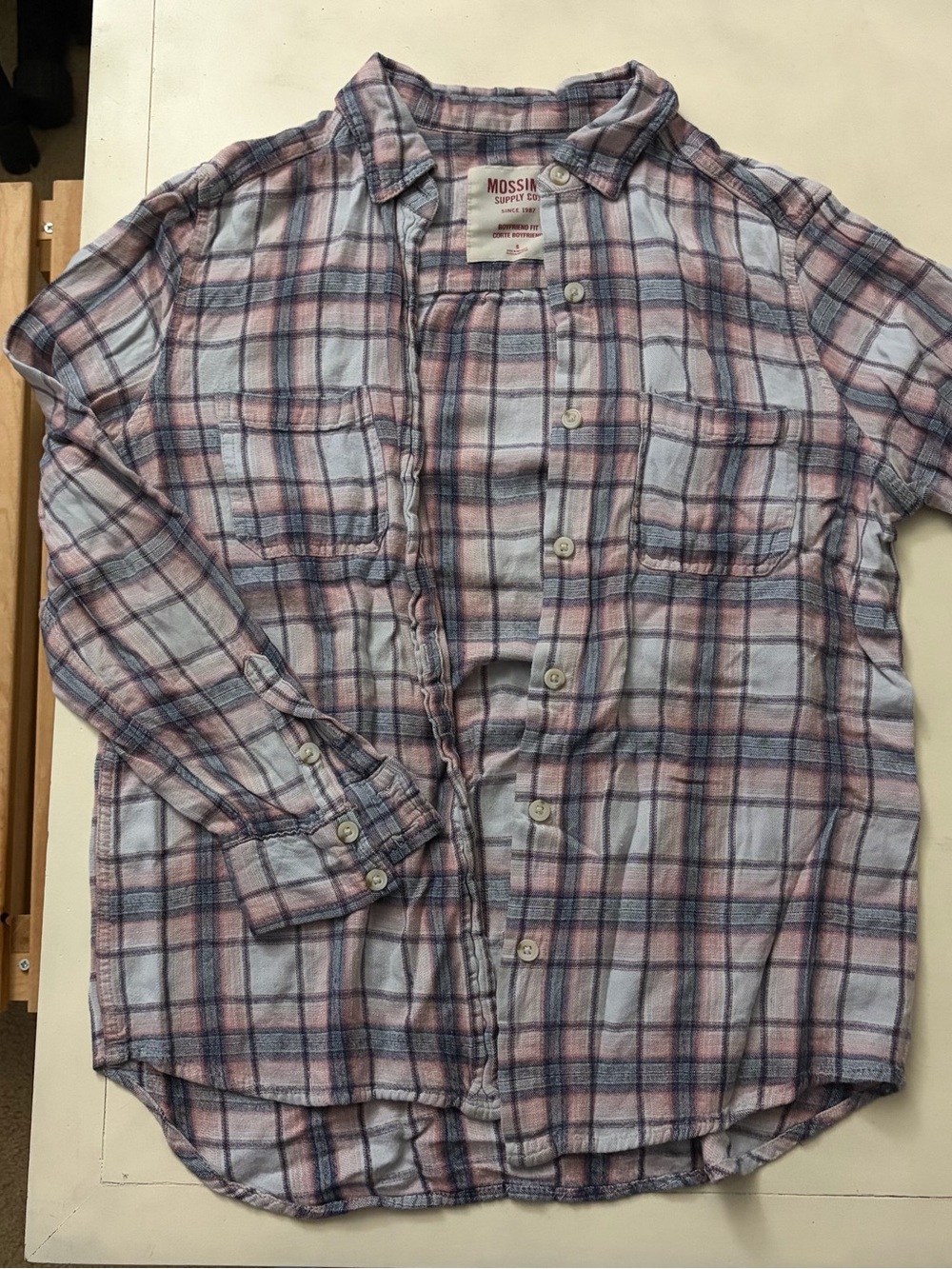 mossimo plaid flannel